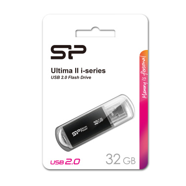 Logo trade promotional gift photo of: Pendrive Silicon Power Ultima II i-series 2.0